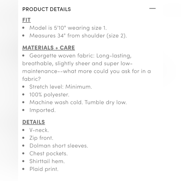 NWT Torrid Georgette Zip-Front Dolman Tunic Blouse 3X - Picture 6 of 9